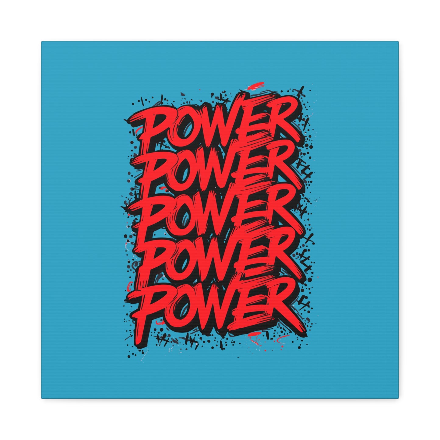 Power Matte Canvas, Stretched, 1.25"