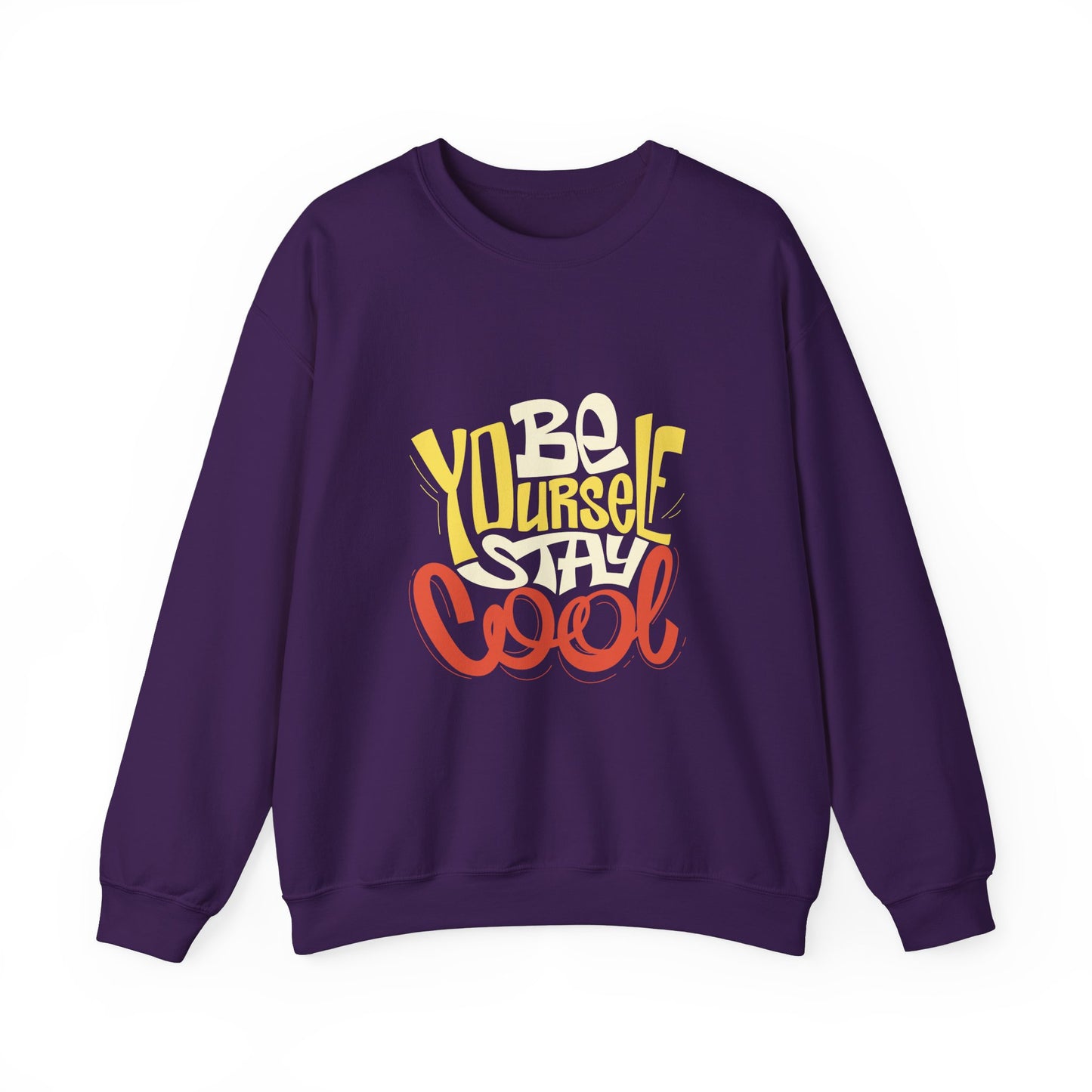 Be Yourself Stay Cool Unisex Heavy Blend™ Crewneck Sweatshirt