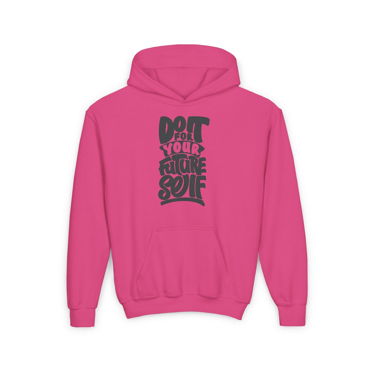 Do It For Your Future Self Youth Heavy Blend Hooded Sweatshirt