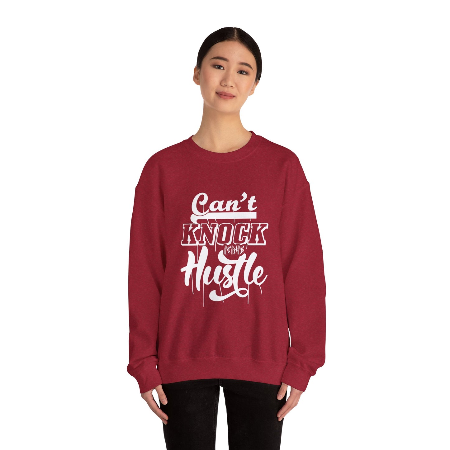 Can't Knock The Hustle Unisex Heavy Blend™ Crewneck Sweatshirt