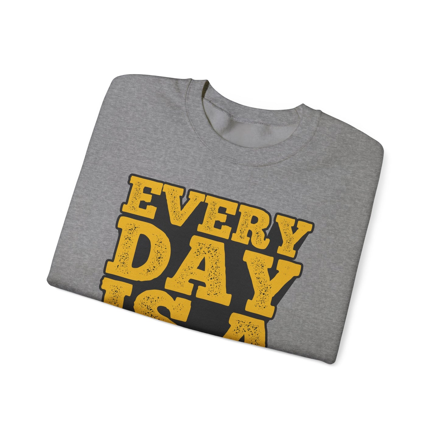 Every Day Is A Good Day To Start Unisex Heavy Blend™ Crewneck Sweatshirt