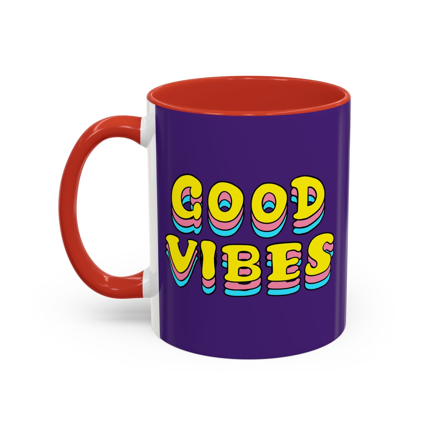 Good Vibes Accent Coffee Mug (11, 15oz)