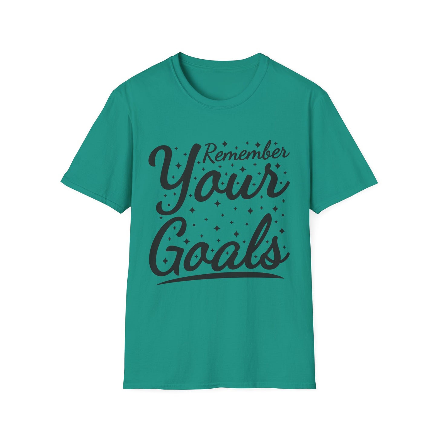 remember your goals Unisex Softstyle T-Shirt