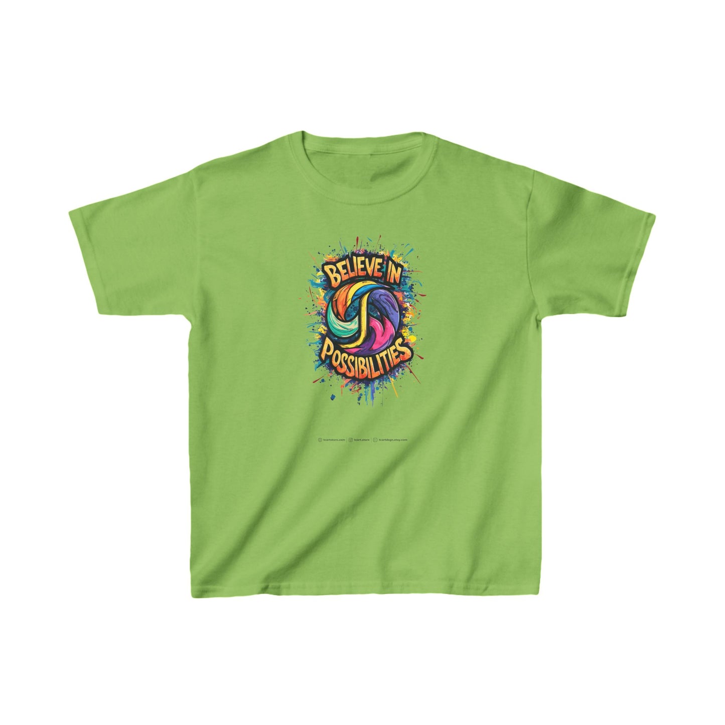Believe In Possibilities Kids Heavy Cotton™ Tee