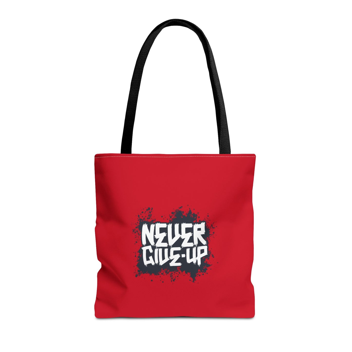 Never Give Up Tote Bag (AOP)
