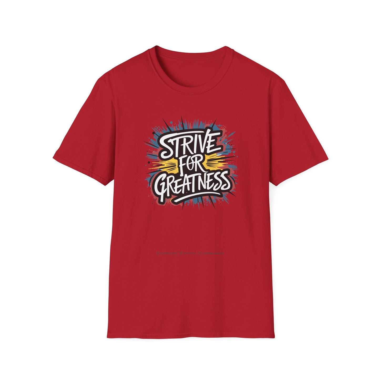 Strive For Greatness Unisex Softstyle T-Shirt