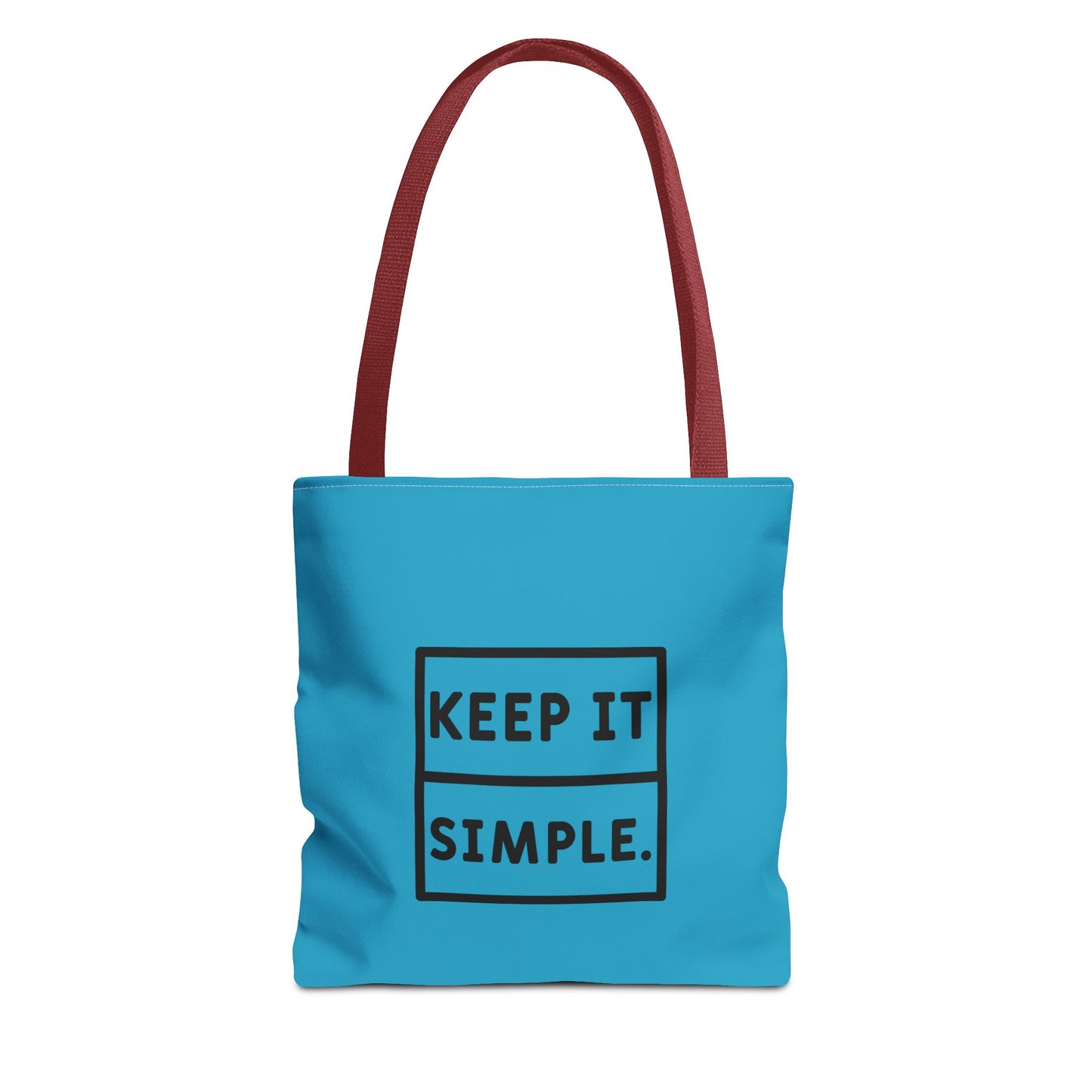 Keep It Simple Tote Bag (AOP)