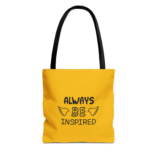 Always Be Inspired Tote Bag (AOP)