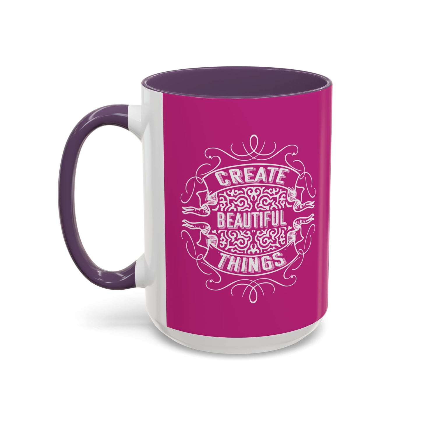 Create Beautiful Things Accent Coffee Mug (11, 15oz)