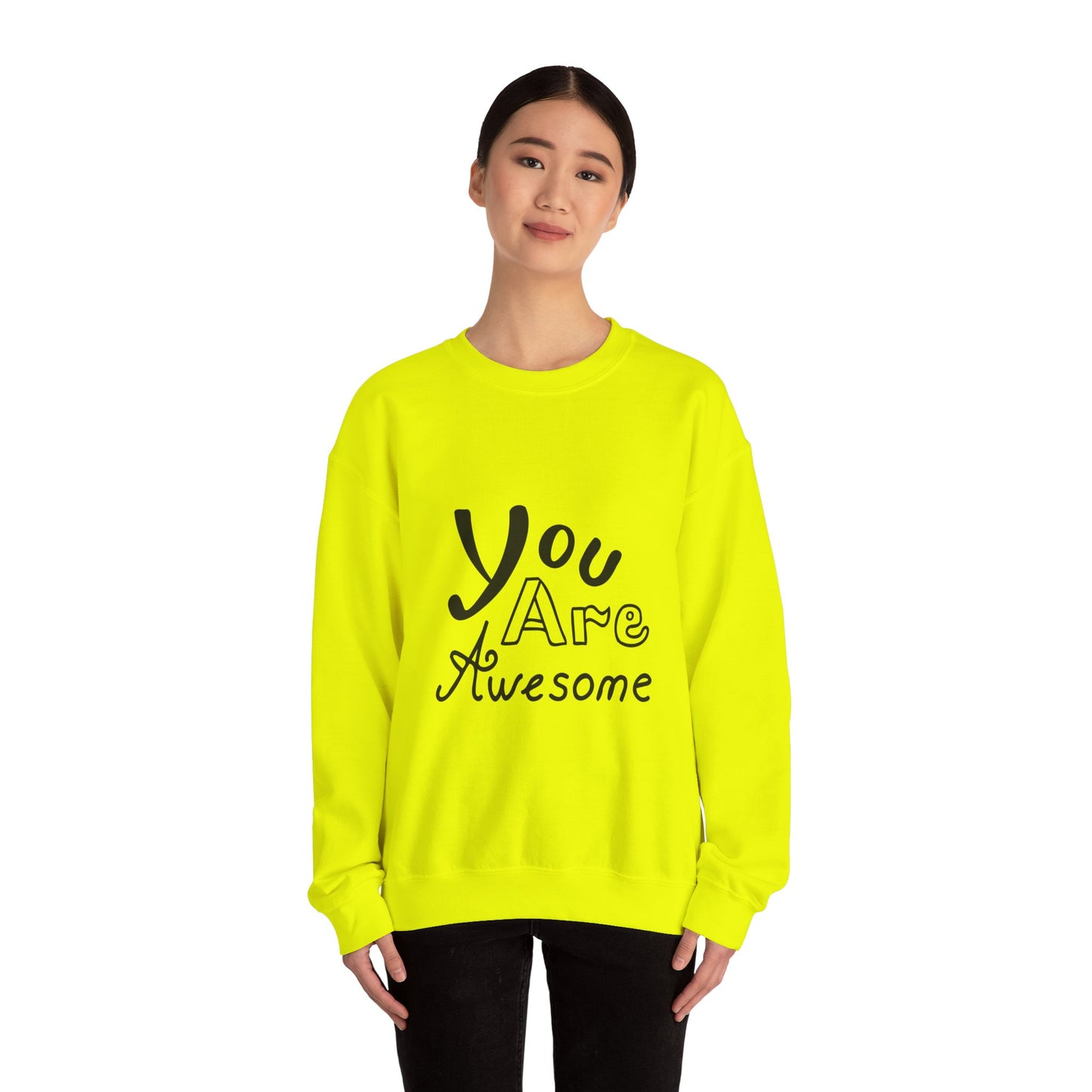 You Are Awesome Unisex Heavy Blend™ Crewneck Sweatshirt