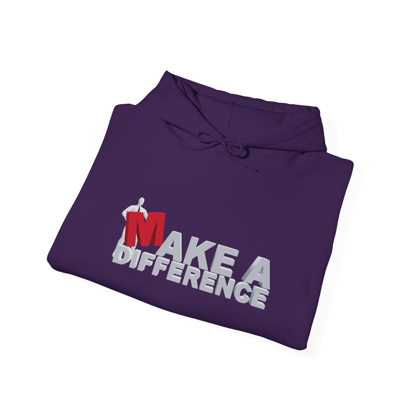 Make A Difference Unisex Heavy Blend™ Hooded Sweatshirt