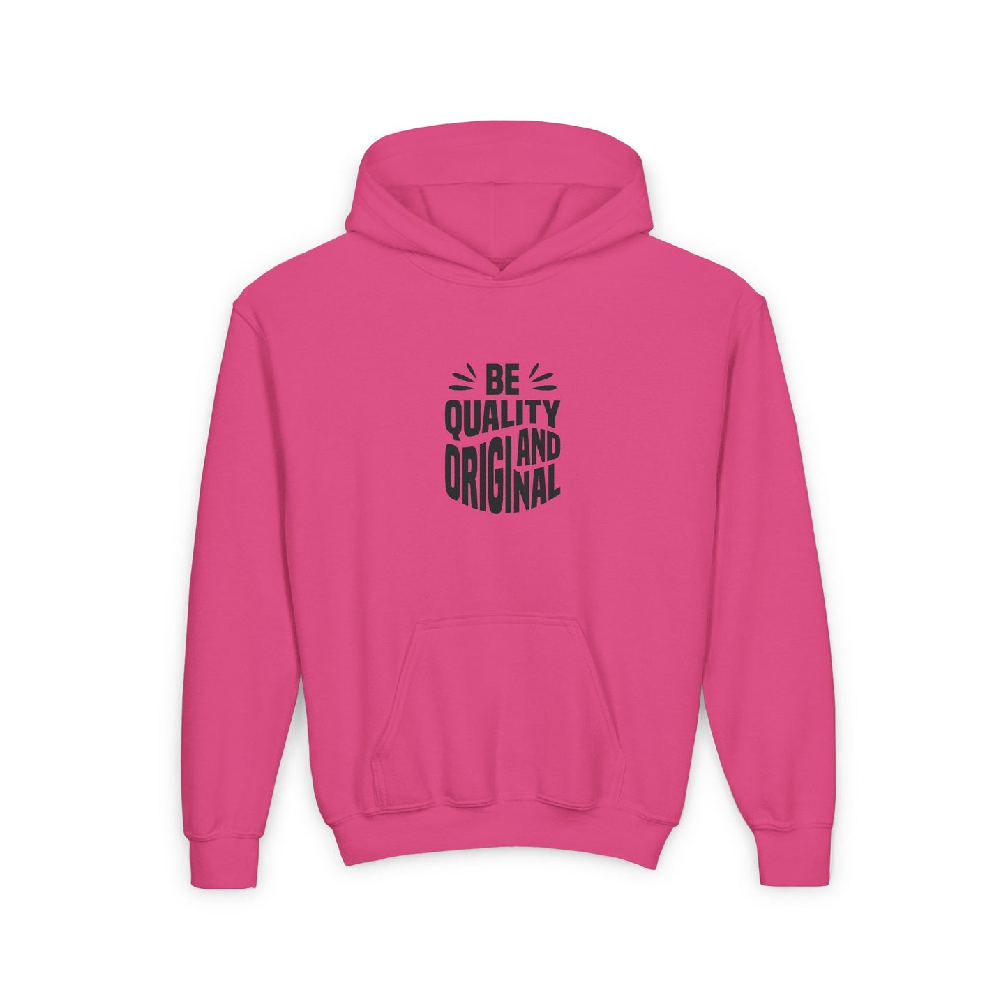 Be Quality And Original Youth Heavy Blend Hooded Sweatshirt