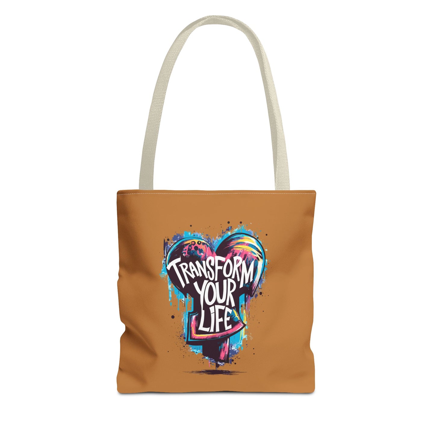 Transform Your Life Tote Bag (AOP)