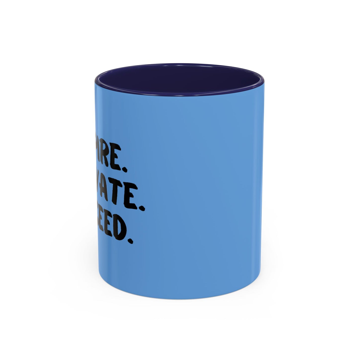 Inspire Motivate Succeed Accent Coffee Mug (11, 15oz)