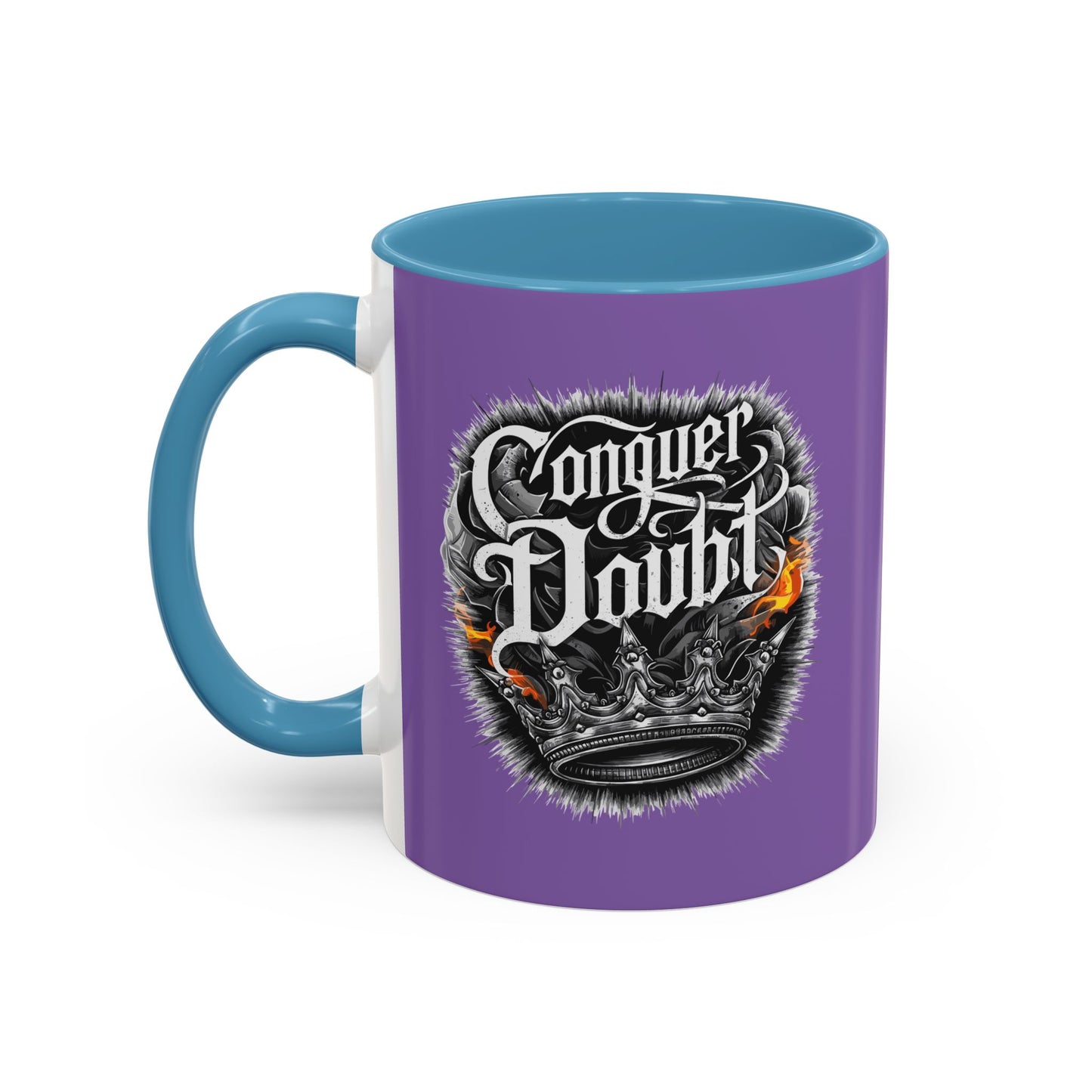 Conquer Doubt Accent Coffee Mug (11, 15oz)