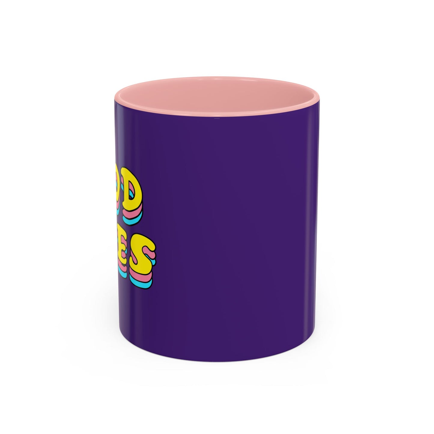 Good Vibes Accent Coffee Mug (11, 15oz)