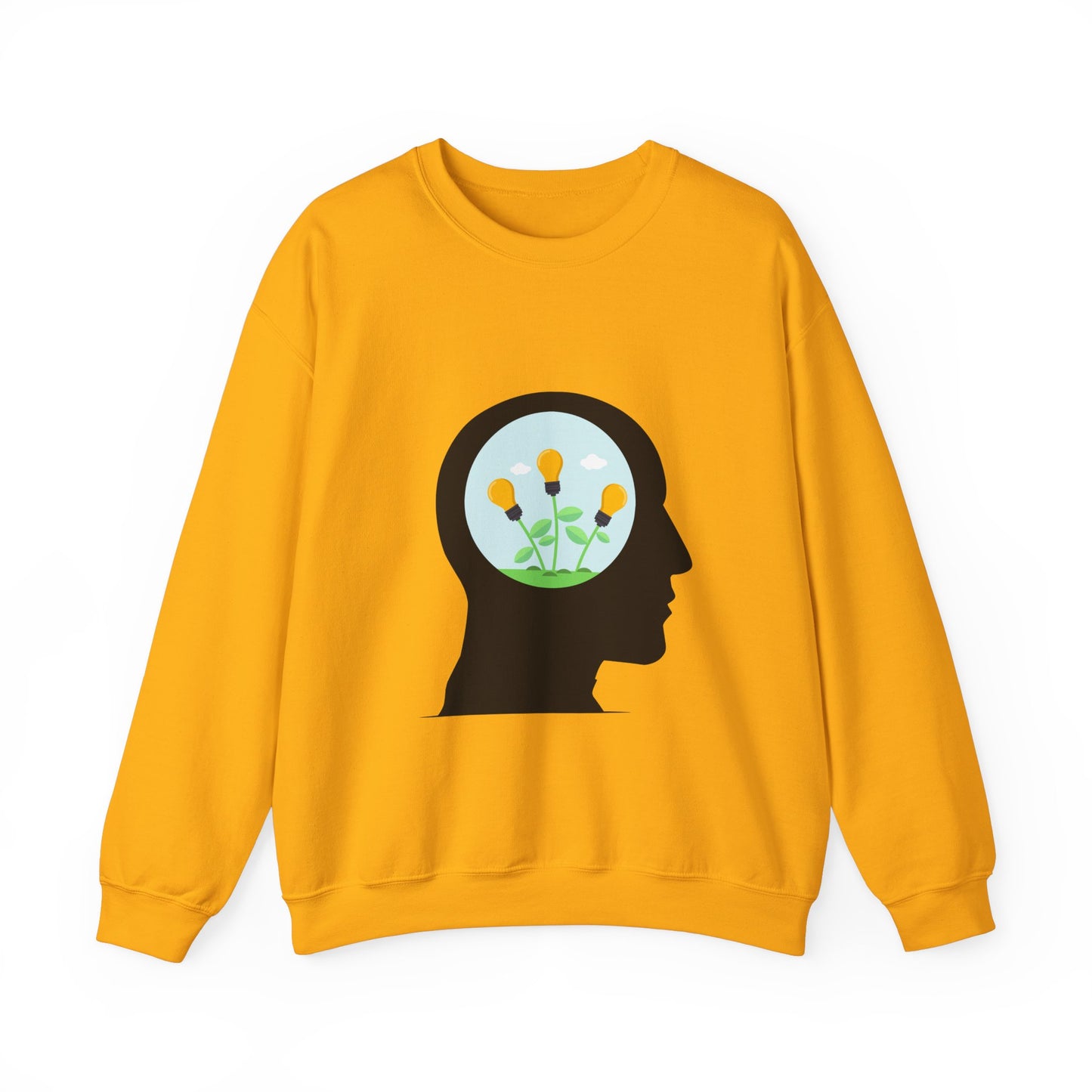 Mindset And Positive Thoughts Unisex Heavy Blend™ Crewneck Sweatshirt