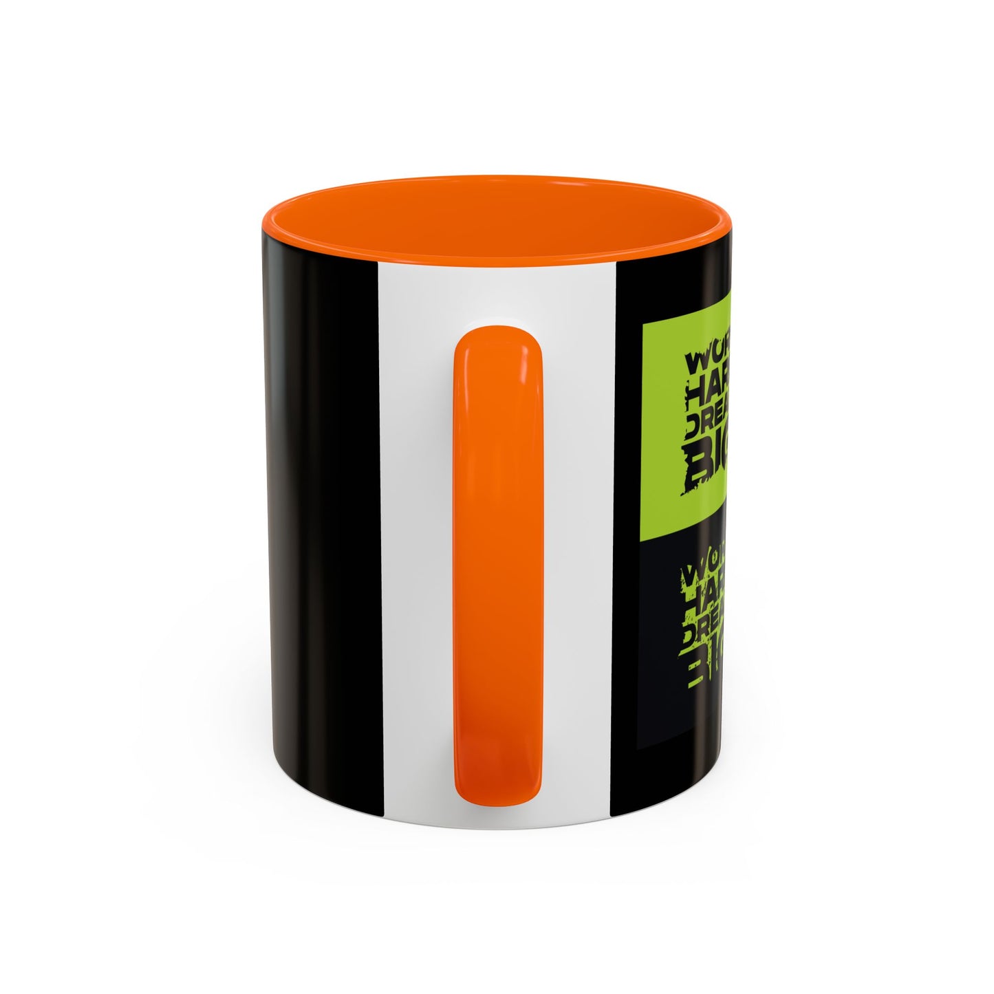 Work Hard Dream Big Accent Coffee Mug (11, 15oz)