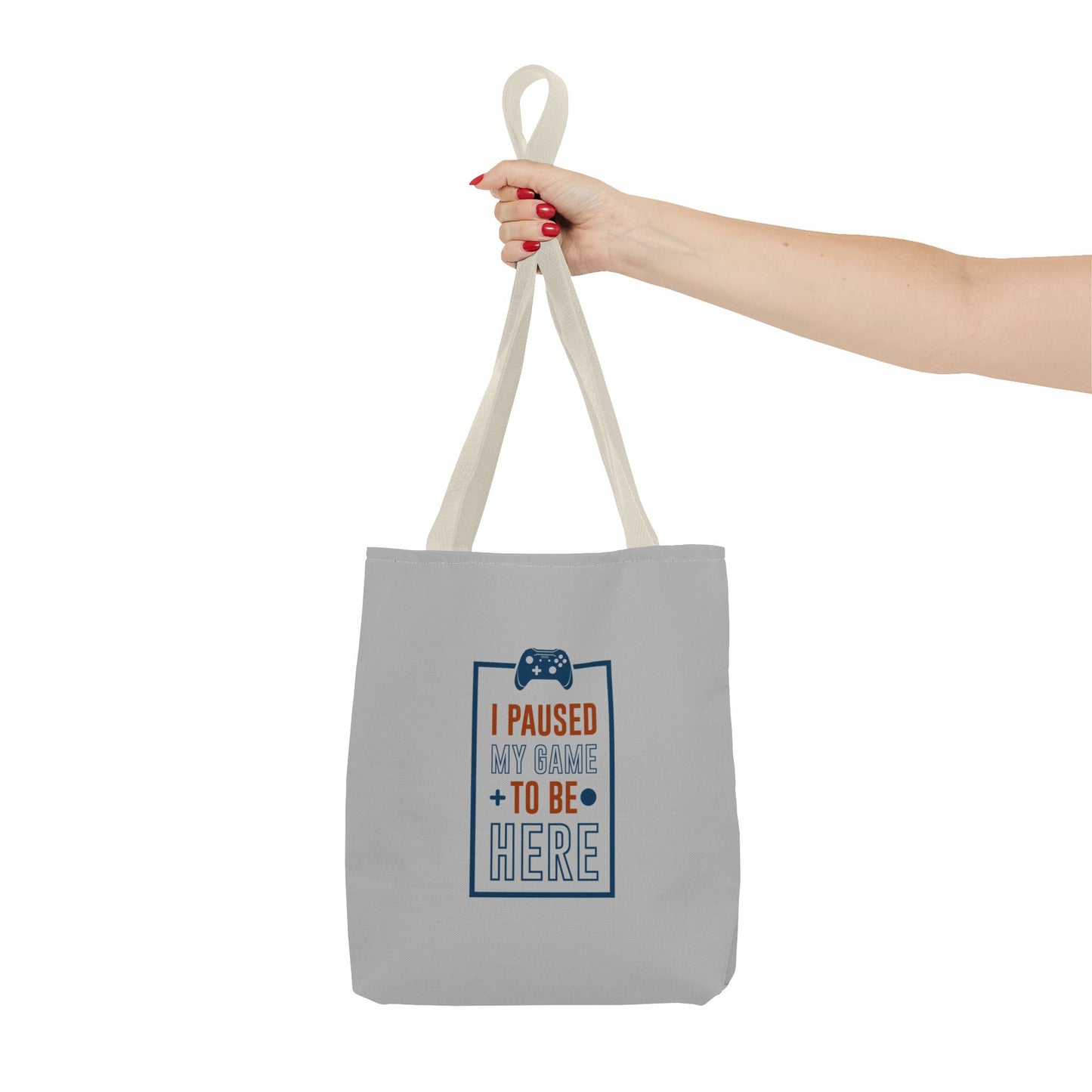 I Pushed My Game To Be Here Tote Bag (AOP)