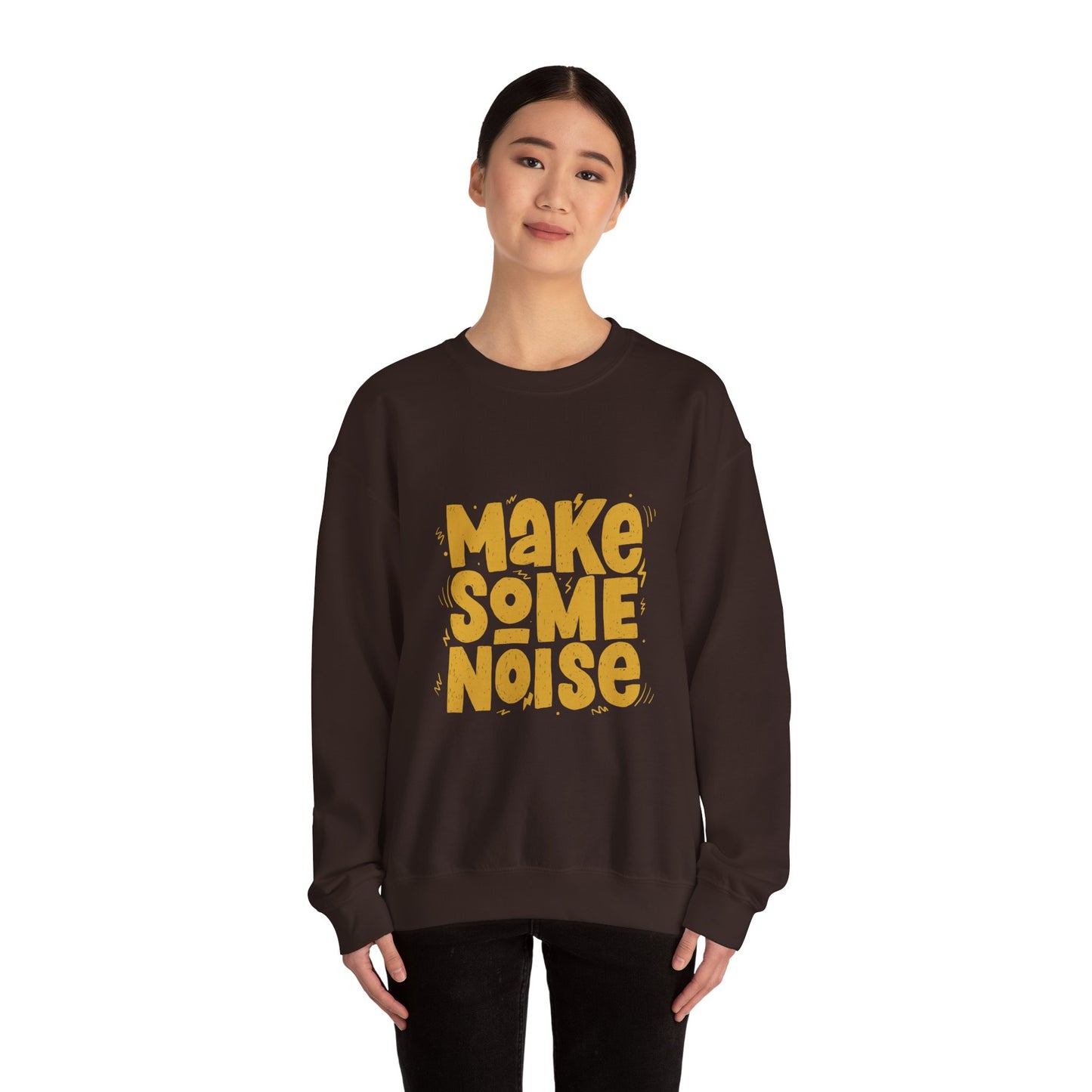 Make Some Noise Unisex Heavy Blend™ Crewneck Sweatshirt
