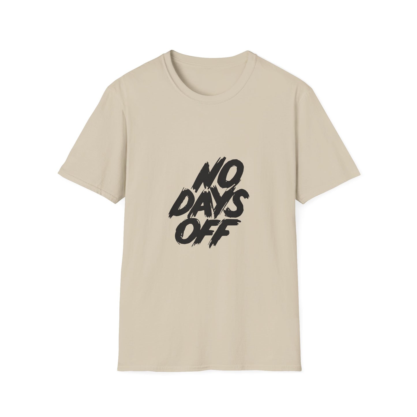 No Days Off  Unisex Softstyle T-Shirt