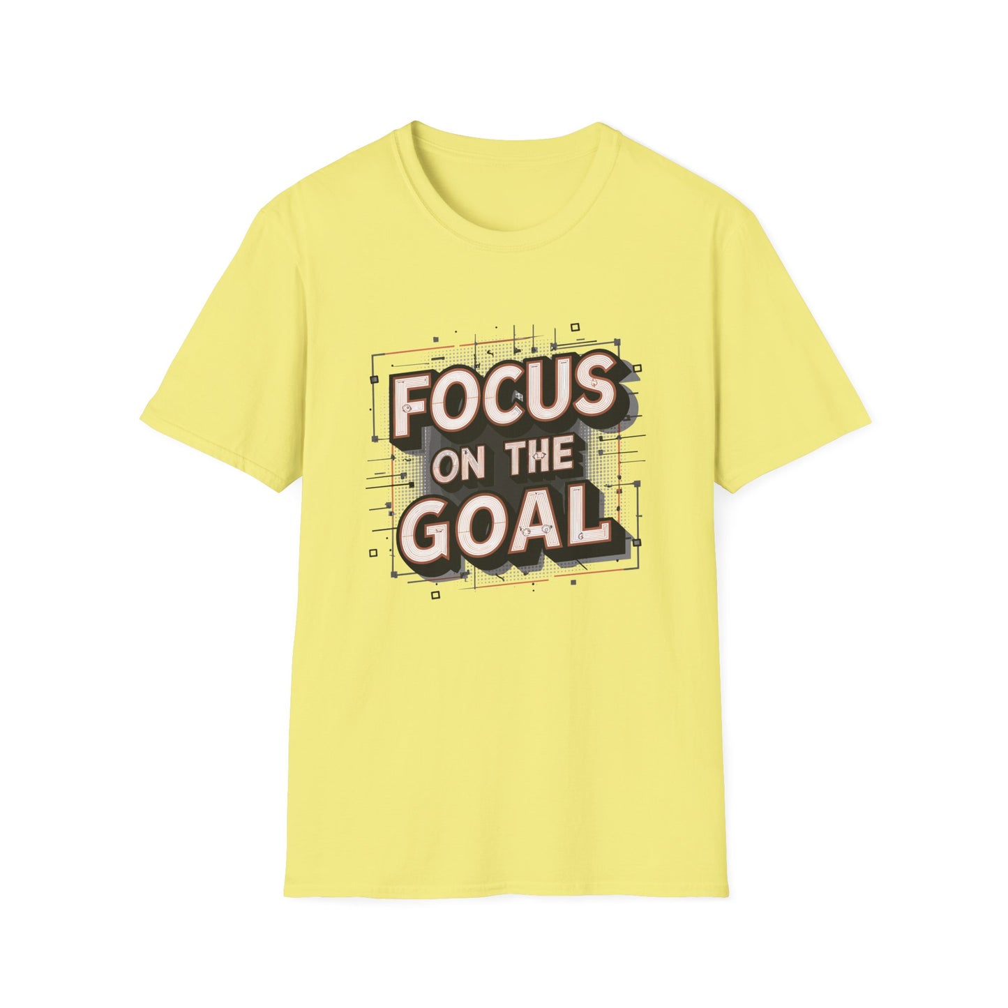 Focus On The Goal Unisex Softstyle T-Shirt