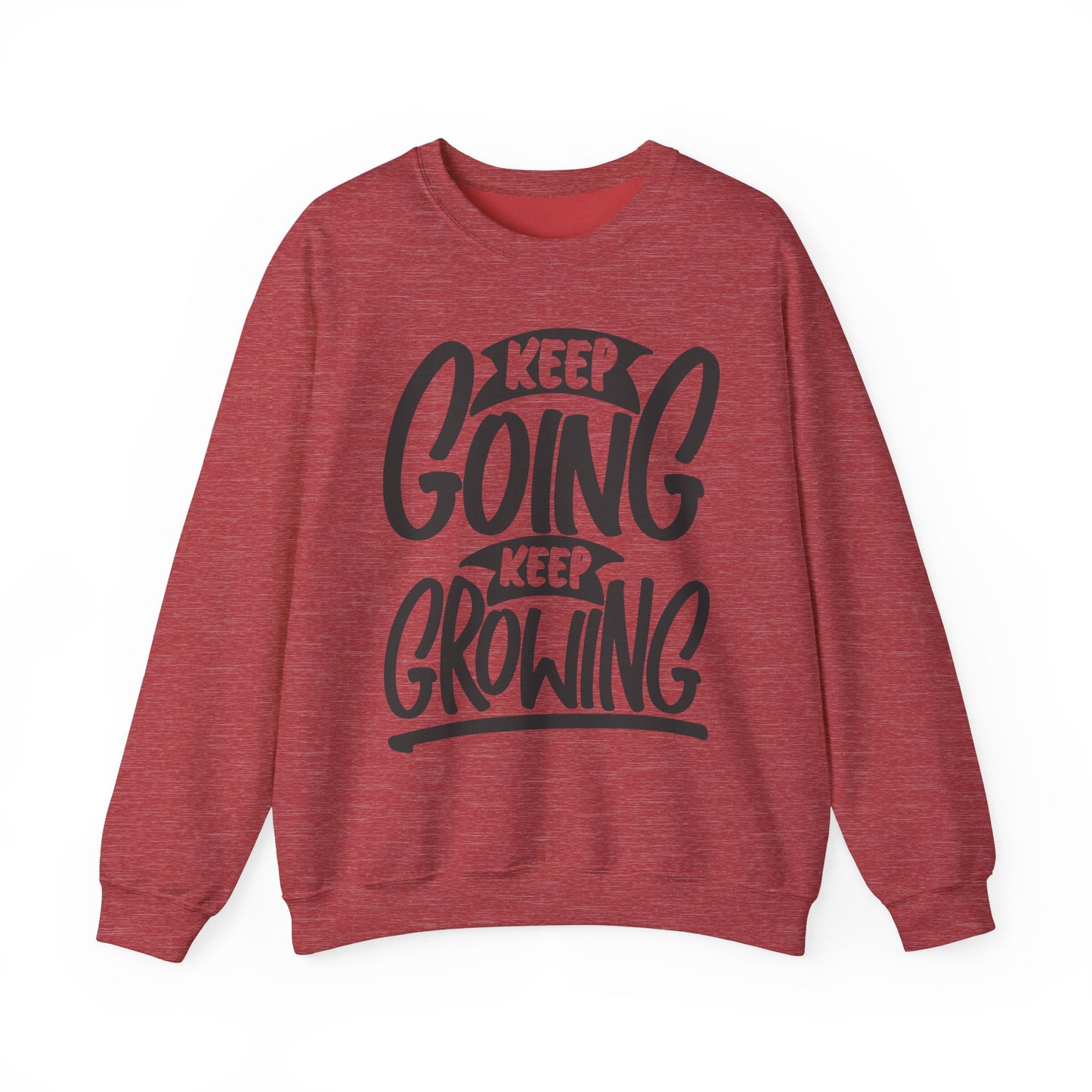 Keep Going Keep Growing Unisex Heavy Blend™ Crewneck Sweatshirt