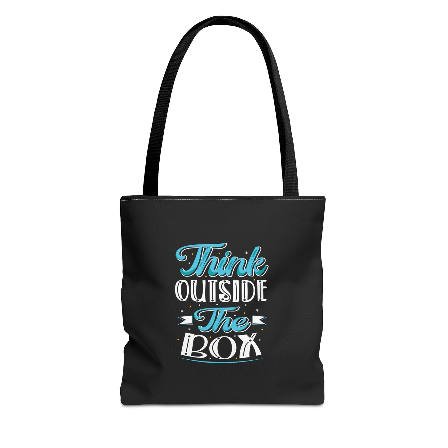 Think Outside The Box Tote Bag (AOP)