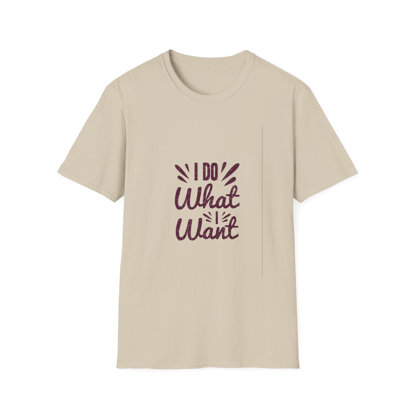 I Do What I Want Unisex Softstyle T-Shirt