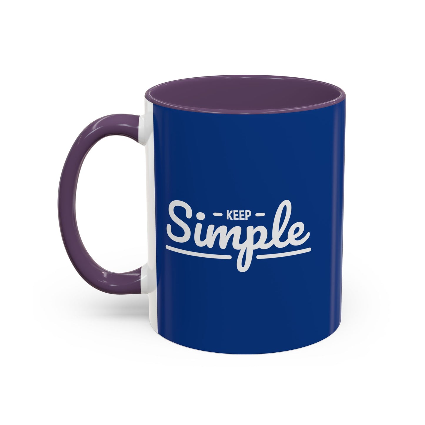 Keep Simple Accent Coffee Mug (11, 15oz)