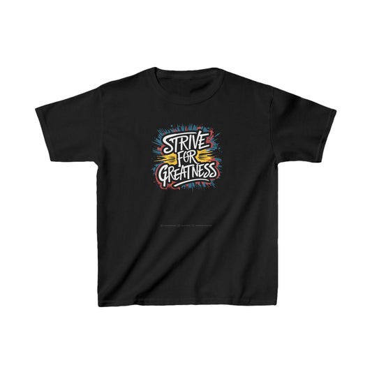 Strive For Greatness Kids Heavy Cotton™ Tee