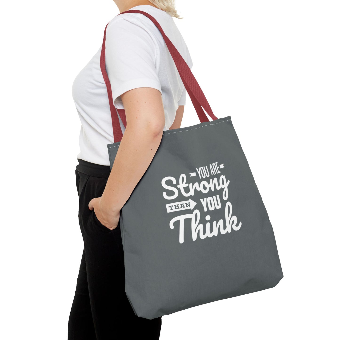 You Are Strong Than You Think Tote Bag (AOP)