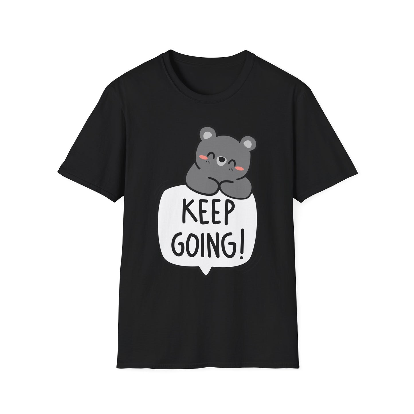 keep going Unisex Softstyle T-Shirt