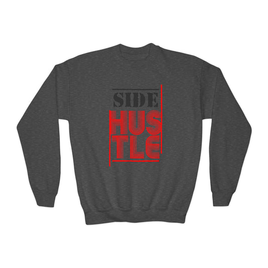 Side Hustle Youth Crewneck Sweatshirt