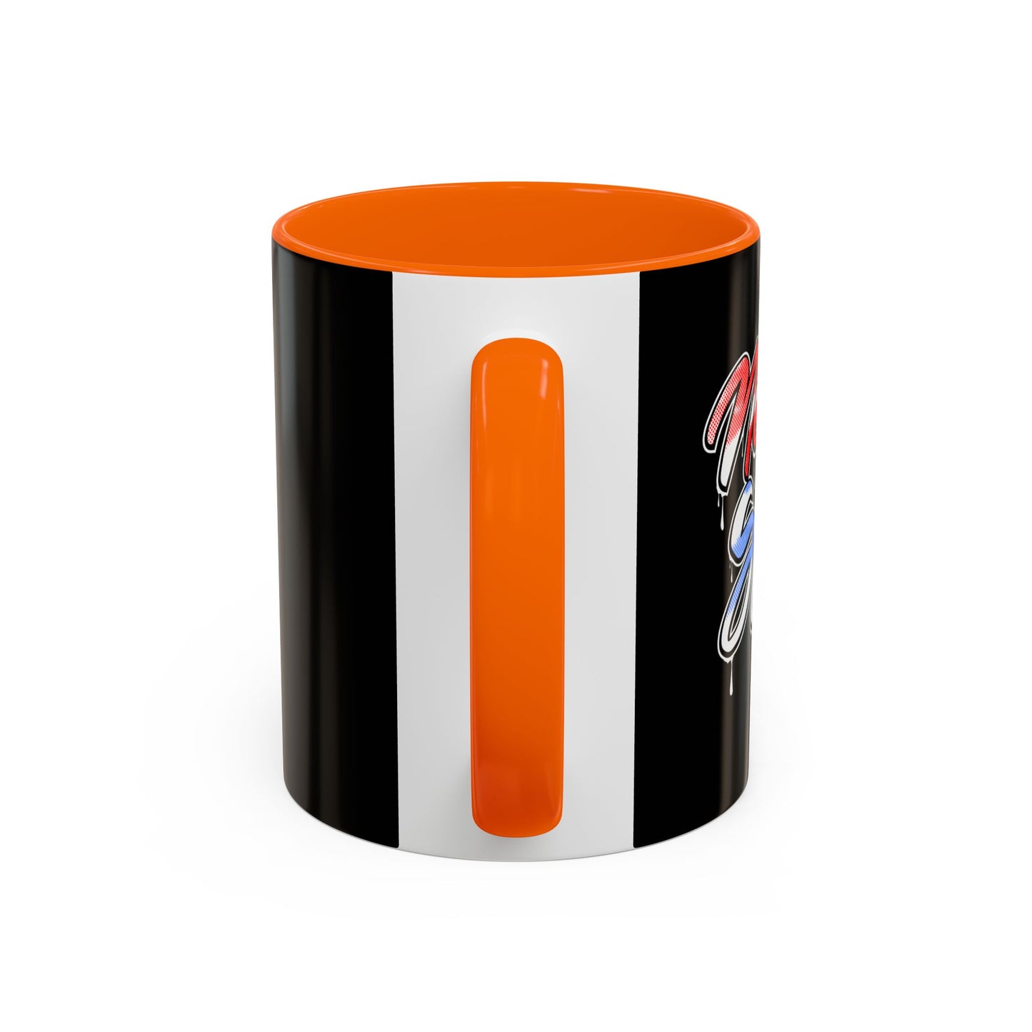 Never Give Up Accent Coffee Mug (11, 15oz)