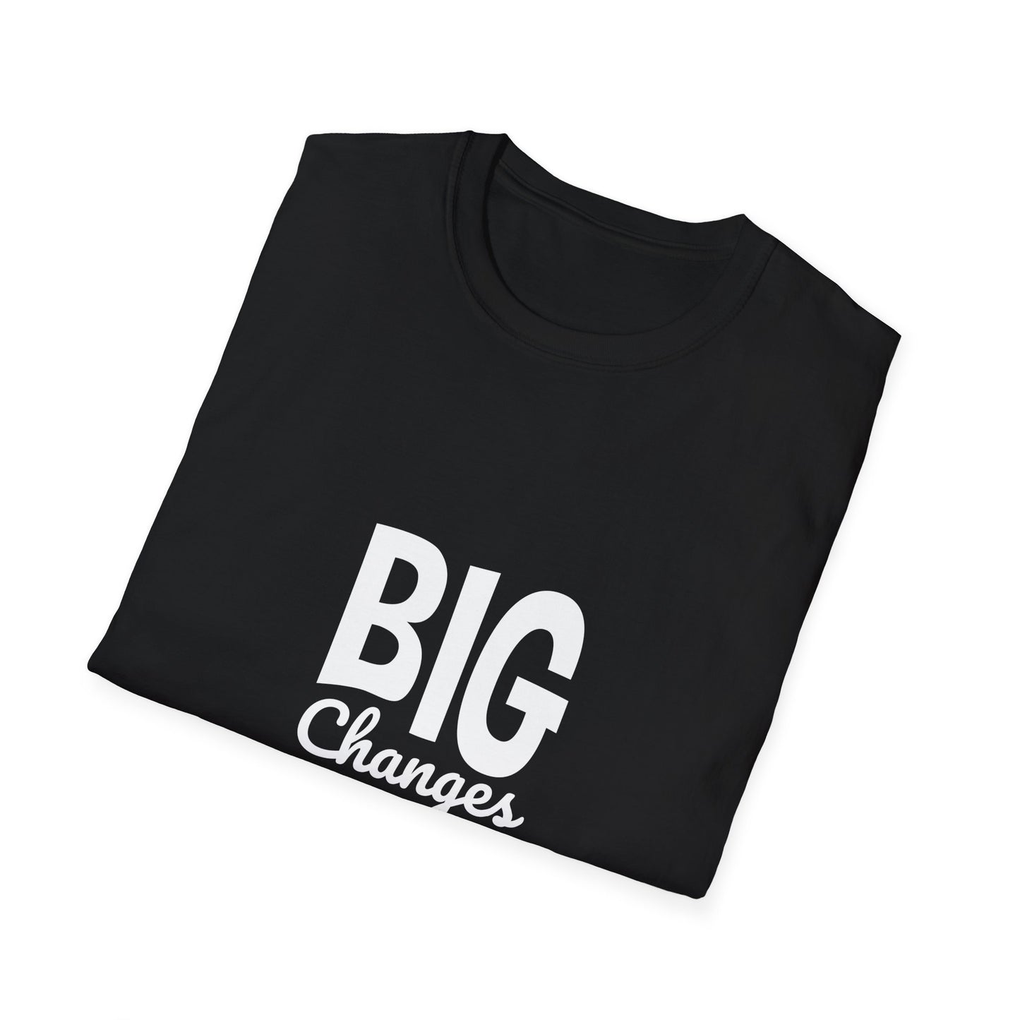 Big Changes Start From Small Progress Unisex Softstyle T-Shirt