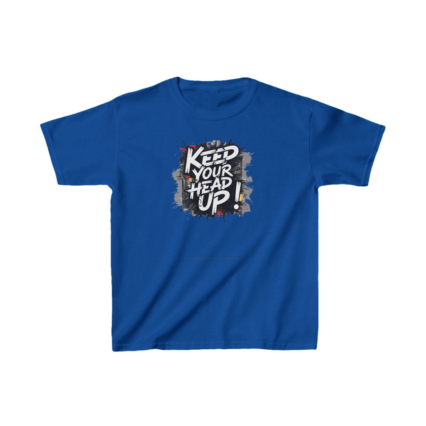 Keep Your Head Up! Kids Heavy Cotton™ Tee