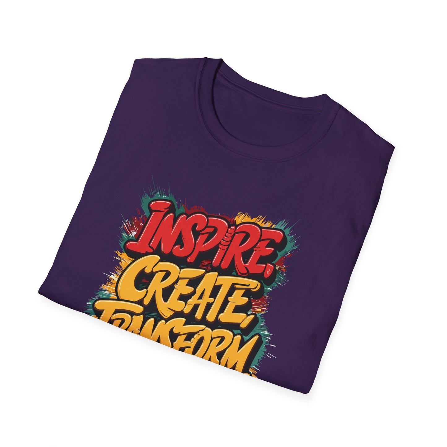Inspire Create Transform Empower Unisex Softstyle T-Shirt
