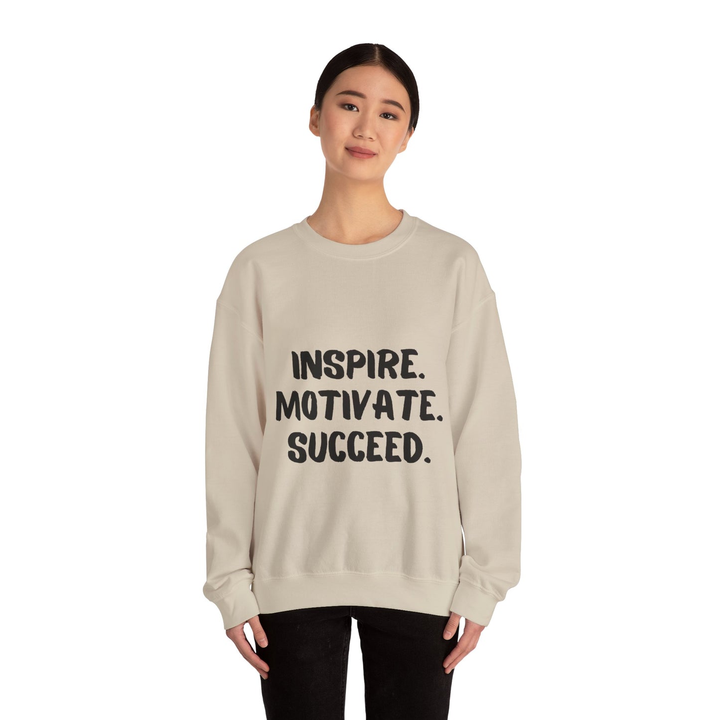 Inspire Motivate Succeed Unisex Heavy Blend™ Crewneck Sweatshirt
