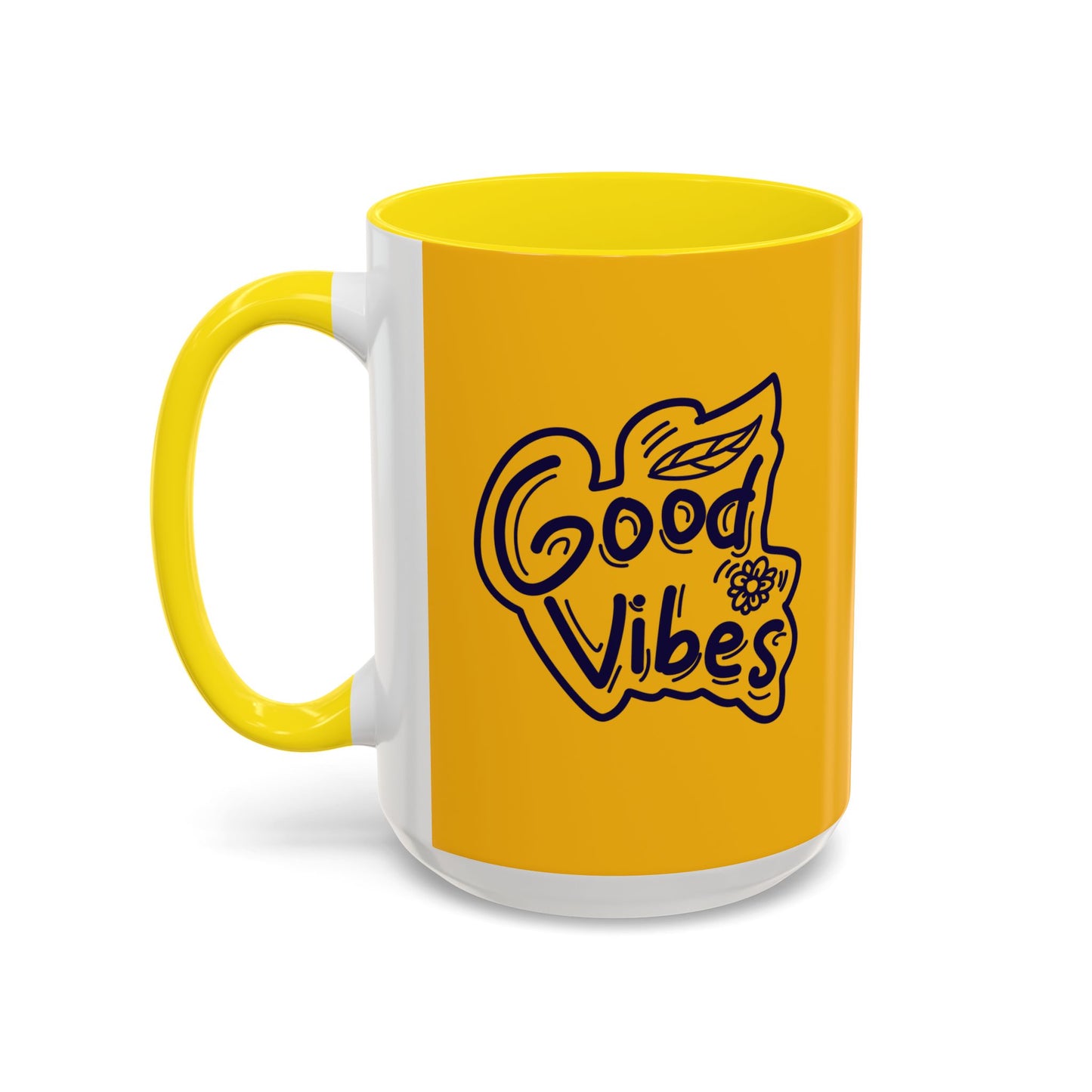 Good Vibes Accent Coffee Mug (11, 15oz)