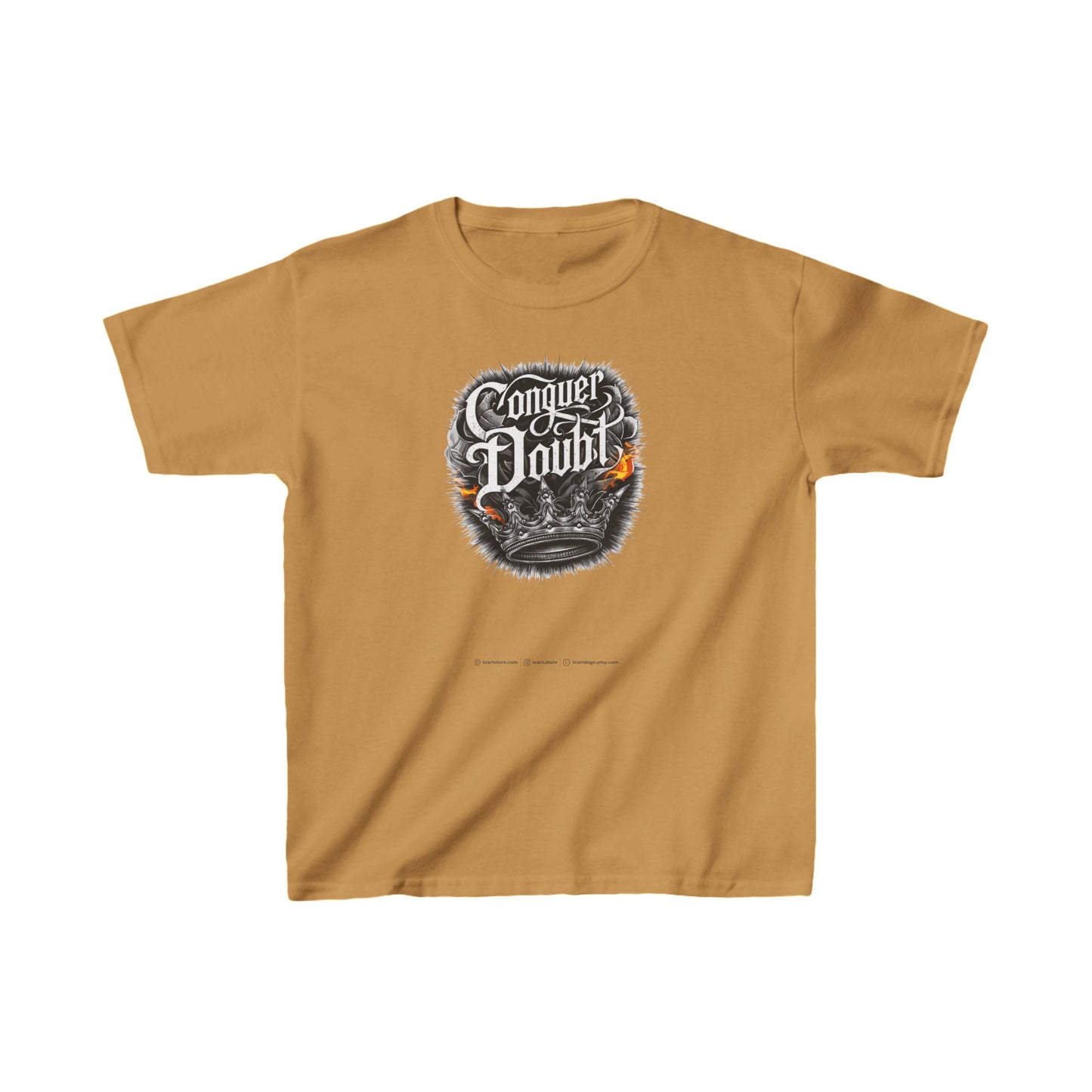 Conquer Doubt Kids Heavy Cotton™ Tee