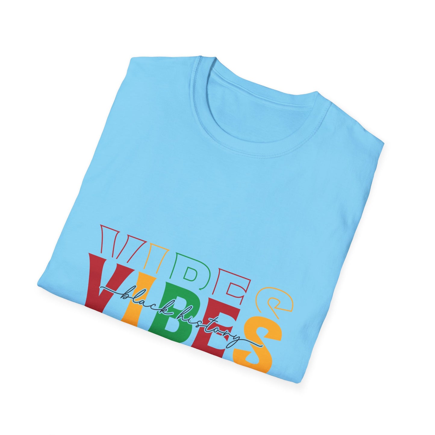Vibes Black History Unisex Softstyle T-Shirt