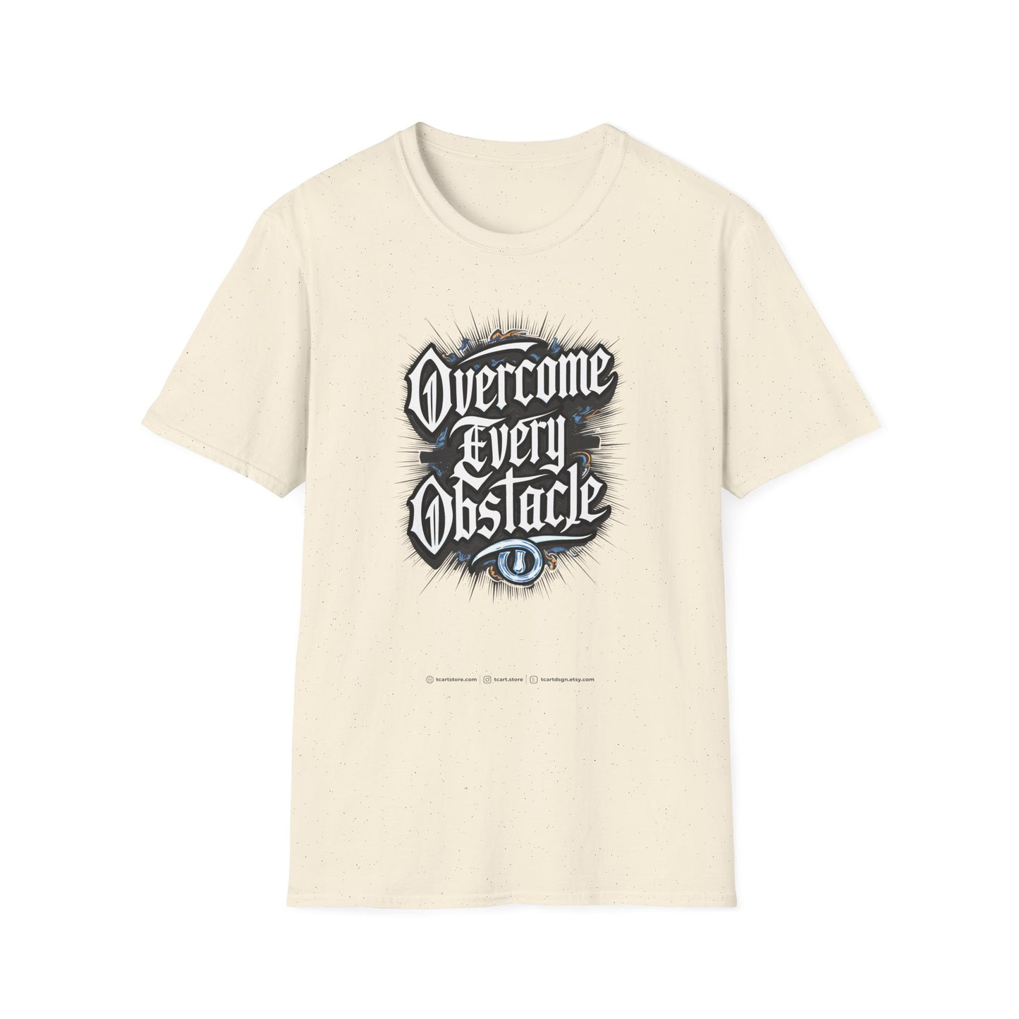 Overcome Every Obstacle Unisex Softstyle T-Shirt