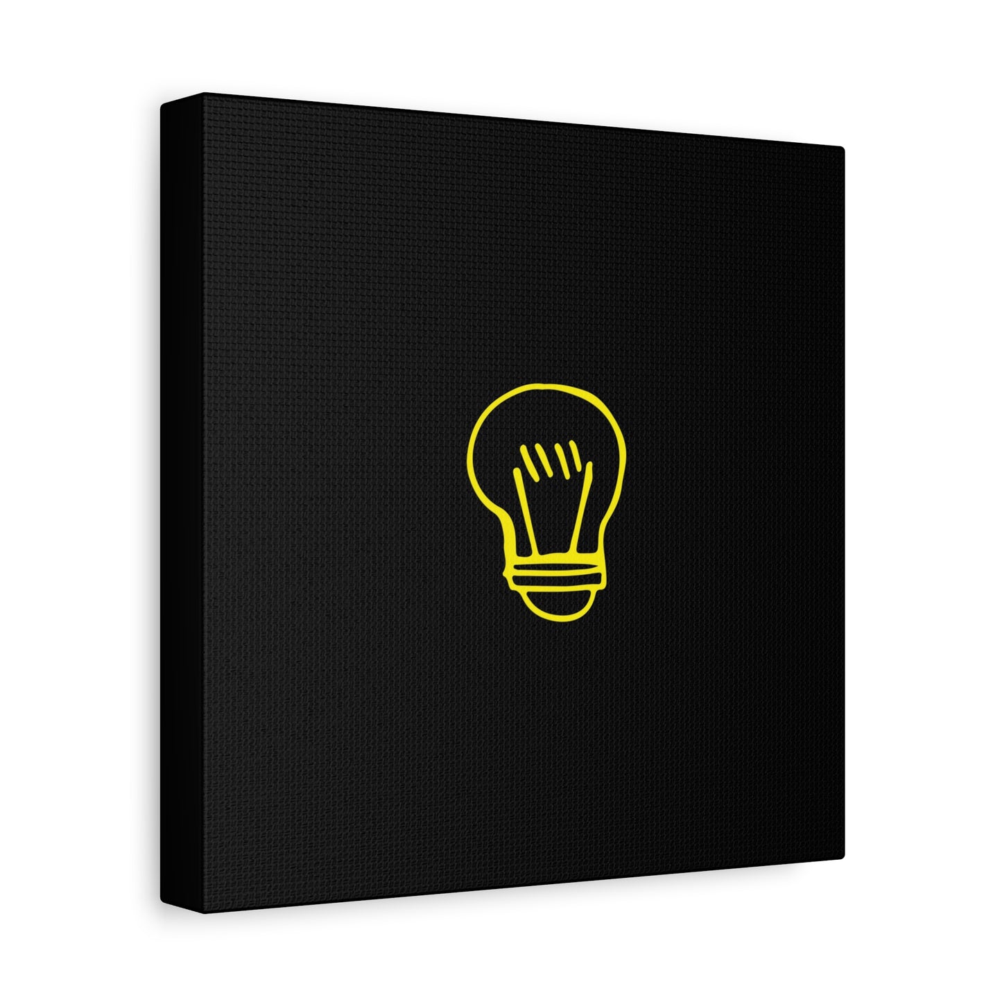 Drawing Light Bulb Matte Canvas, Stretched, 1.25"