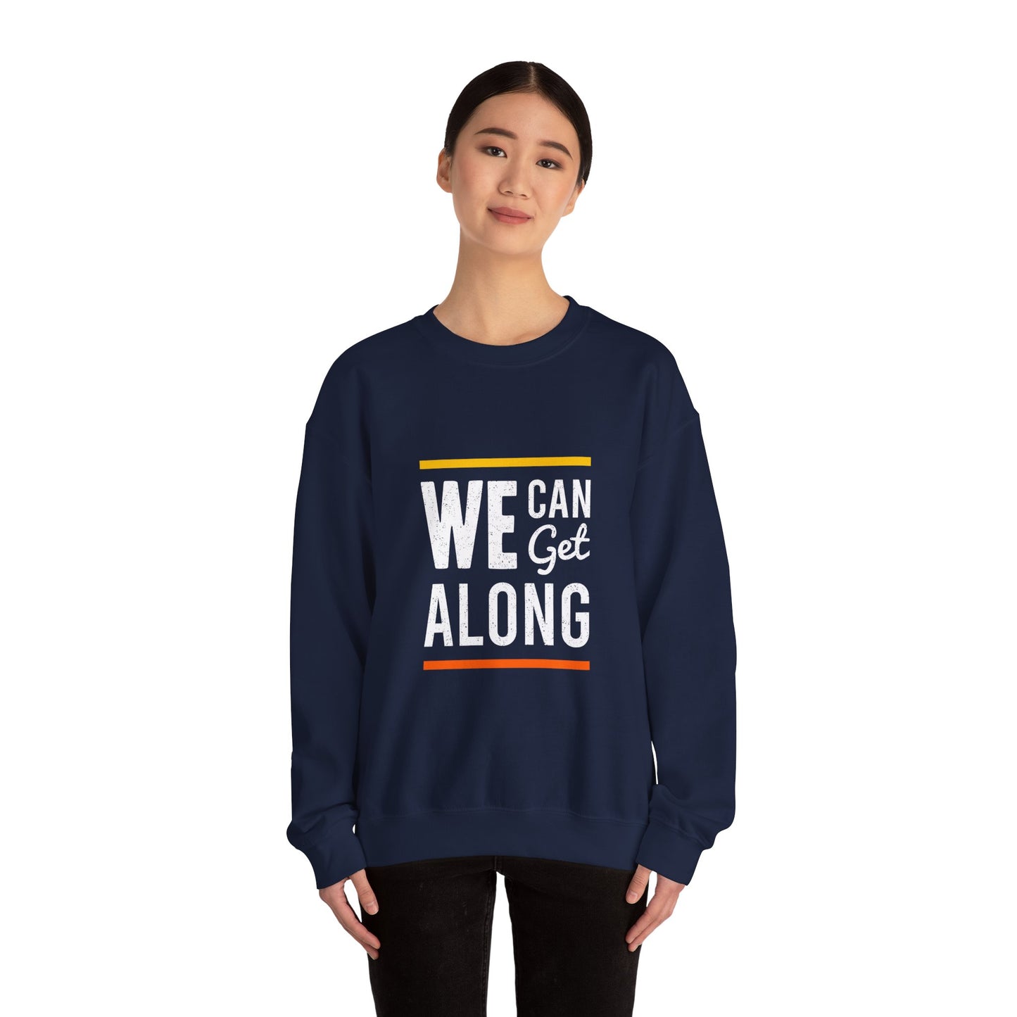 We Can Get Along Unisex Heavy Blend™ Crewneck Sweatshirt