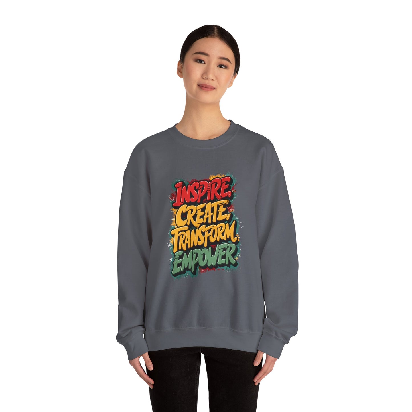 Believe In Your Power Unisex Heavy Blend™ Crewneck Sweatshirt
