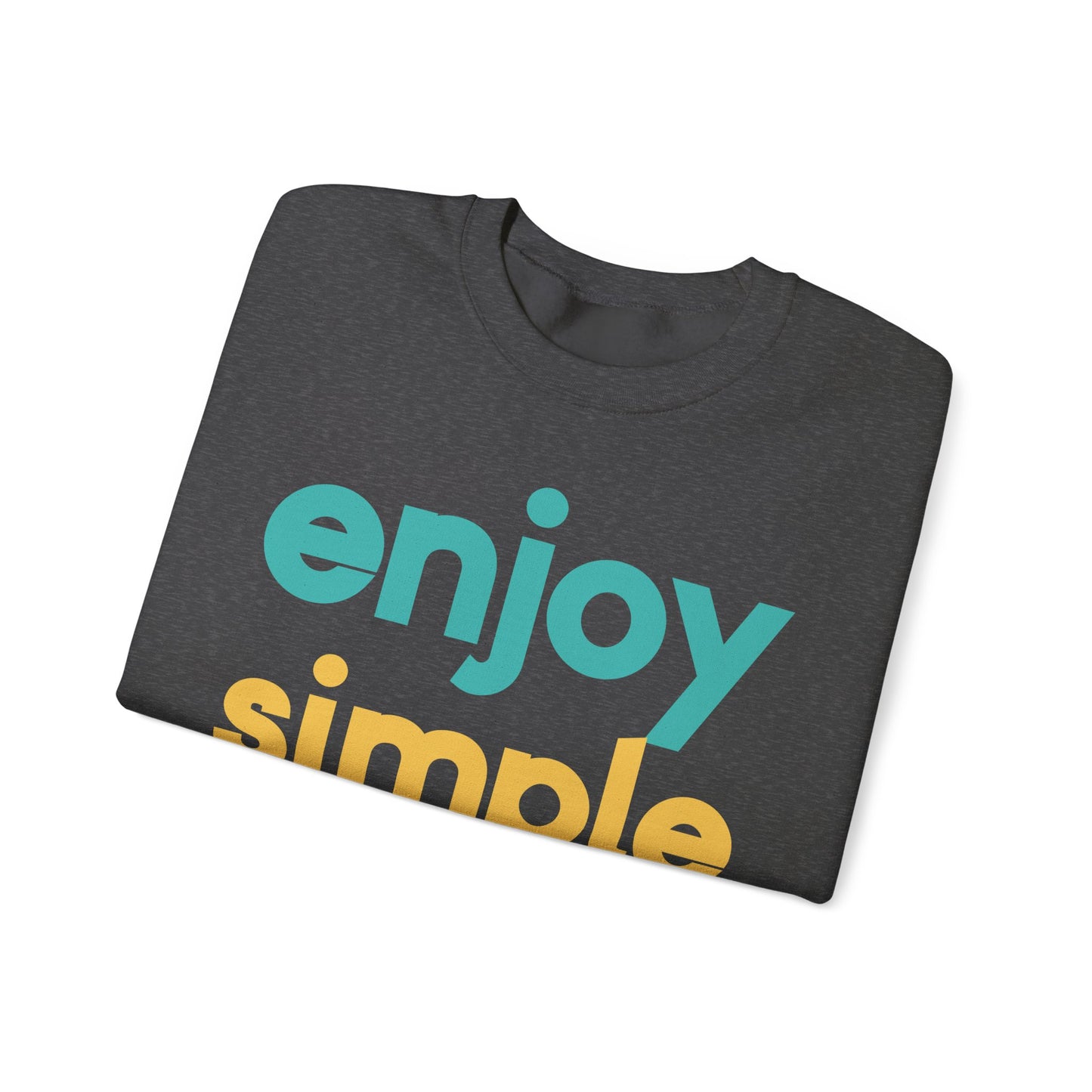 Enjoy Simple Things Unisex Heavy Blend™ Crewneck Sweatshirt