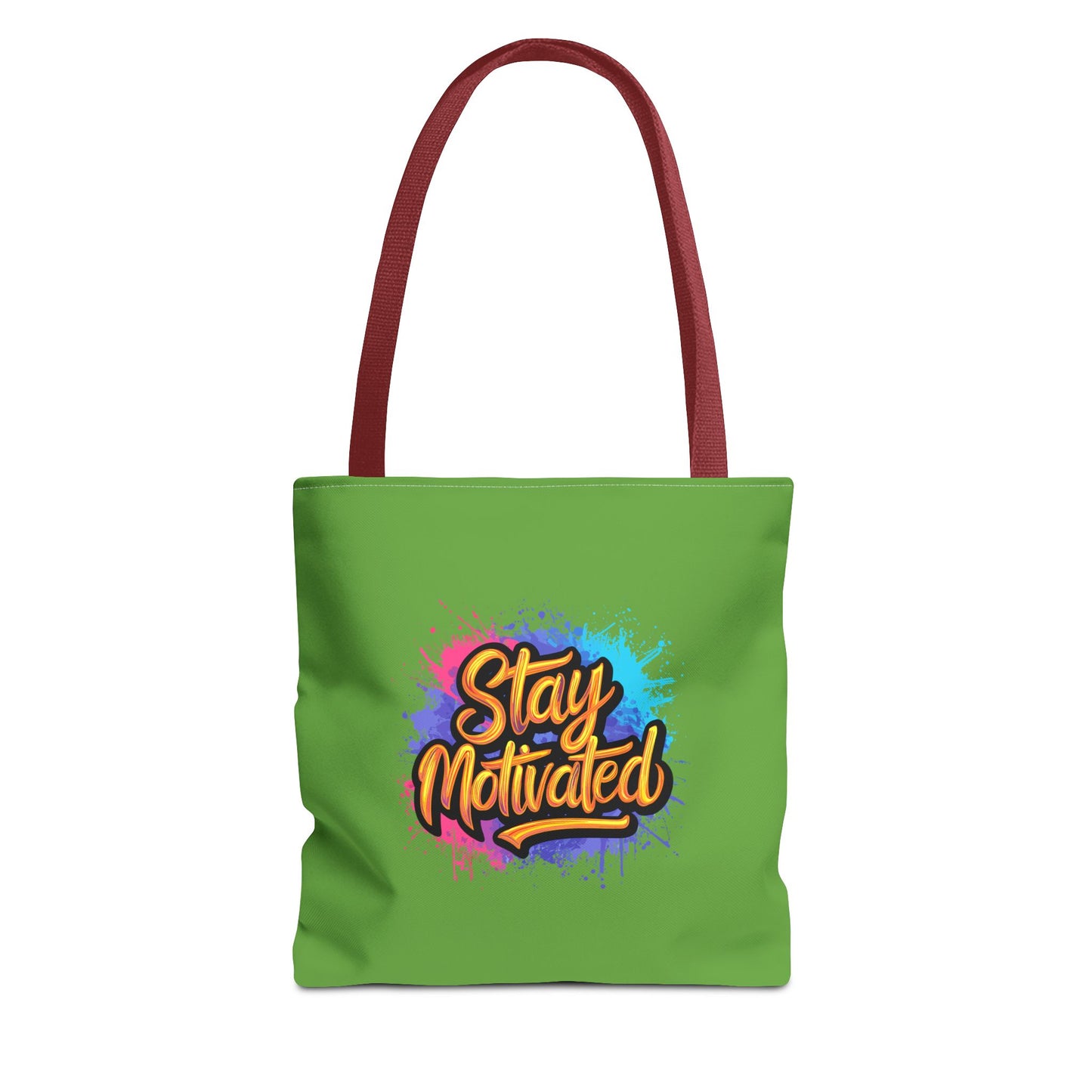 Stay Motivated Tote Bag (AOP)