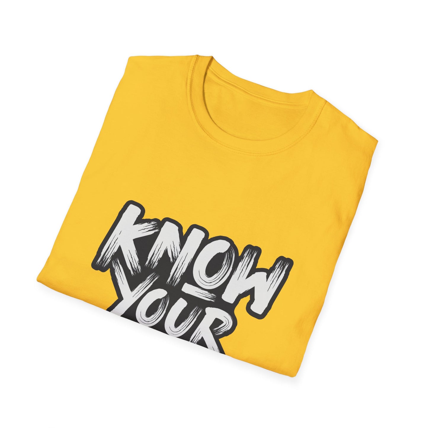 Know Your Worth Unisex Softstyle T-Shirt