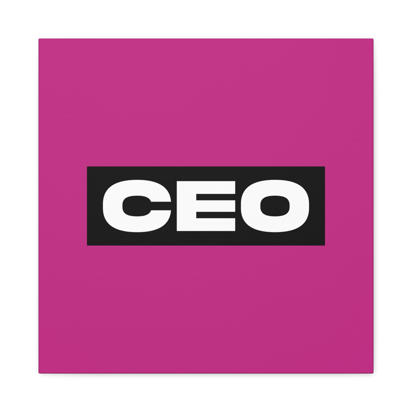 Ceo Matte Canvas, Stretched, 1.25"
